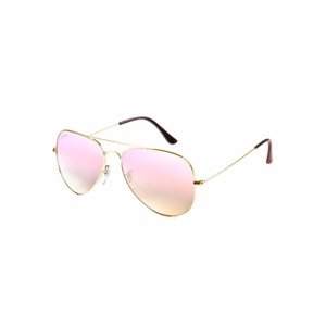 MSTRDS Slnečné okuliare  zlatá / ružová
