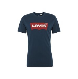 LEVI'S ® Tričko 'Graphic Set In Neck'  námornícka modrá / červená / biela