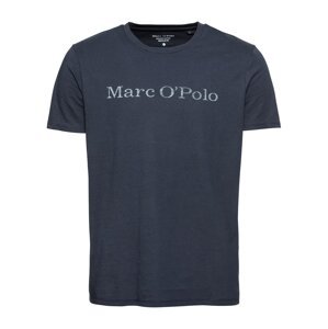 Marc O'Polo Tričko  tmavomodrá / perlovo biela