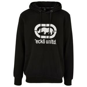Ecko Unlimited Mikina  čierna / biela