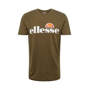 ELLESSE Funkčné tričko 'Prado'  olivová / oranžová / melónová / biela