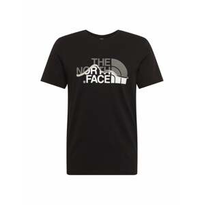 THE NORTH FACE T-Shirt 'Mountain Line'  čierna / biela