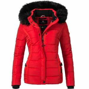 NAVAHOO Zimná bunda 'Miamor'  červená / čierna