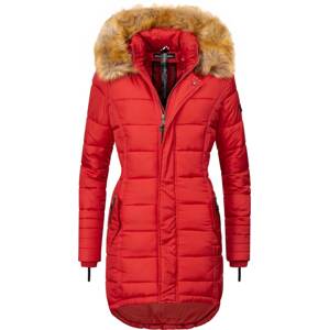 NAVAHOO Zimný kabát 'Papaya'  červená