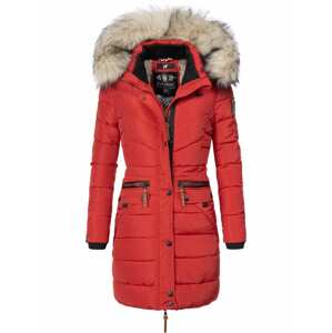NAVAHOO Zimný kabát 'Paula'  červená