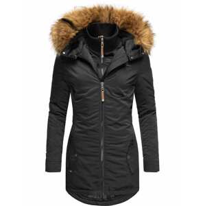 MARIKOO Zimný kabát 'Sanakoo'  čierna