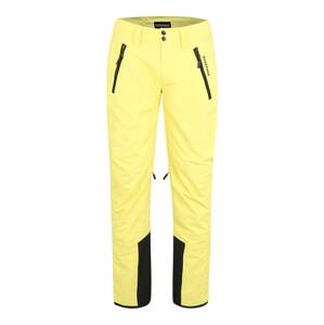 CHIEMSEE Outdoorové nohavice  žltá / čierna