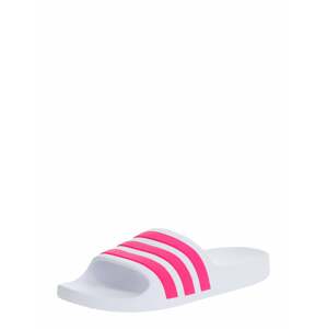 ADIDAS PERFORMANCE Plážové / kúpacie topánky 'Adilette'  biela / ružová