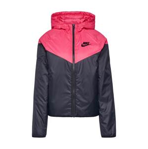 Nike Sportswear Prechodná bunda 'W NSW SYN FILL WR JKT'  ružová / čierna
