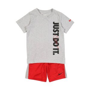 Nike Sportswear Set  červená / svetlosivá / antracitová