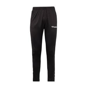 Hummel Športové nohavice 'Poly'  sivá / čierna
