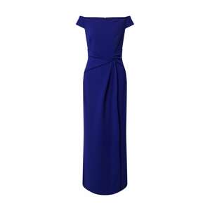 Lauren Ralph Lauren Večerné šaty 'Saran'  modrá