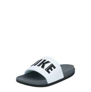 Nike Sportswear Plážové / kúpacie topánky 'Offcourt'  čierna / biela
