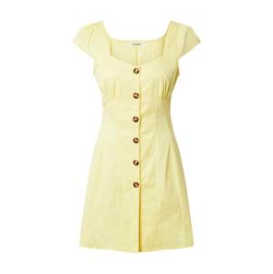 GLAMOROUS Šaty  žltá / citrónová