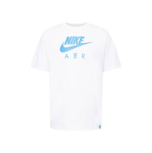 Nike Sportswear Tričko 'DNA Air'  modrá / biela