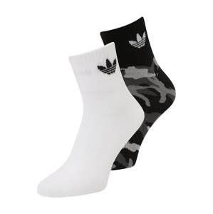 ADIDAS ORIGINALS Ponožky 'Camo  '  sivá / kamenná / čierna / biela