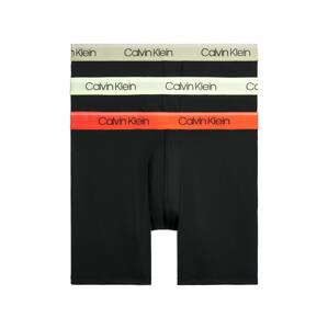 Calvin Klein Underwear Boxerky  béžová / oranžová / čierna