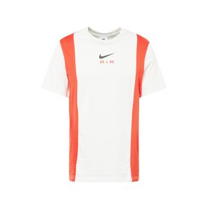 Nike Sportswear Tričko 'AIR'  oranžová / biela