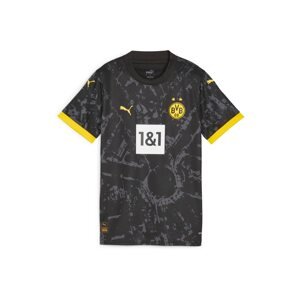 PUMA Dres 'Borussia Dortmund Away 2023/2024'  žltá / sivá / čierna / biela