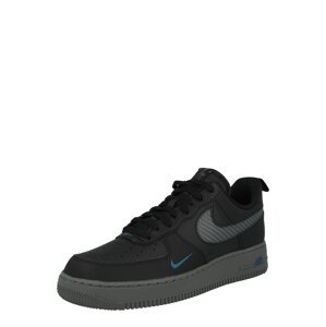 Nike Sportswear Nízke tenisky 'AIR FORCE 1'  nebesky modrá / čierna