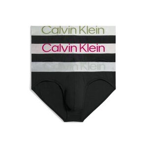 Calvin Klein Underwear Nohavičky  striebornosivá / olivová / tmavoružová / čierna