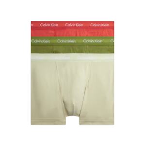 Calvin Klein Underwear Boxerky  olivová / ružová / biela ako vlna