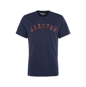 Barbour Tričko 'Ancroft'  námornícka modrá / červená / biela