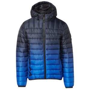 KOROSHI Zimná bunda  modrá / tmavomodrá