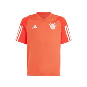 ADIDAS PERFORMANCE Funkčné tričko 'FC Bayern München Tiro 23'  červená / oranžovo červená / biela