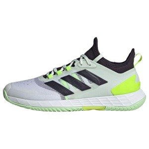 ADIDAS PERFORMANCE Športová obuv 'Adizero Ubersonic 4.1'  sivá / neónovo zelená / čierna / biela