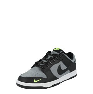 Nike Sportswear Nízke tenisky 'DUNK'  sivá / jablková / čierna