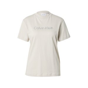 Calvin Klein Tričko  sivá / svetlosivá