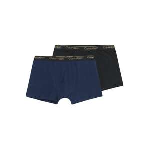 Calvin Klein Underwear Nohavičky  námornícka modrá / svetlooranžová / čierna