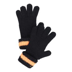 MADS NORGAARD COPENHAGEN Prstové rukavice 'Tosca Anine'  svetlobéžová / tmavomodrá