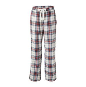 Abercrombie & Fitch Pyžamové nohavice  modrá / červená / biela