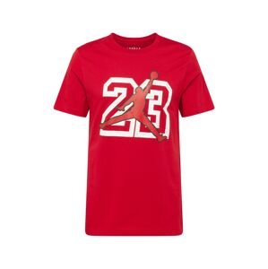 Jordan Tričko 'FLT ESS'  červená / čierna / biela