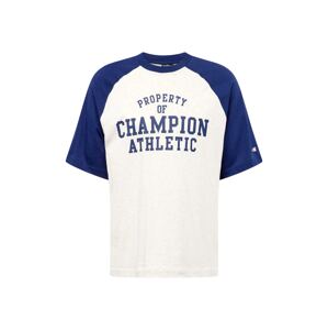 Champion Authentic Athletic Apparel Tričko 'Legacy'  námornícka modrá / prírodná biela