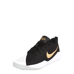 Nike Sportswear Tenisky 'Team Hustle Quick 2'  zlatá / čierna / biela