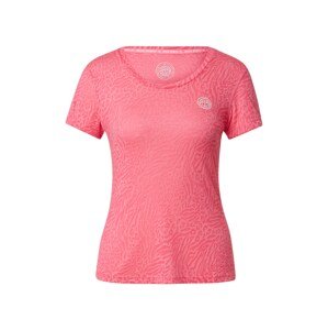 BIDI BADU Funkčné tričko 'Anni Burnout'  ružová / svetloružová / biela