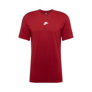 Nike Sportswear Tričko 'Repeat'  tmavočervená