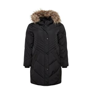 Zizzi Zimný kabát 'Victoria'  čierna