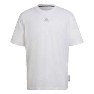 ADIDAS SPORTSWEAR Funkčné tričko  fialová / čierna / biela