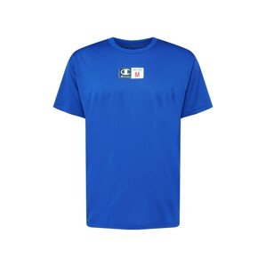 Champion Authentic Athletic Apparel Funkčné tričko  kráľovská modrá / ohnivo červená / biela