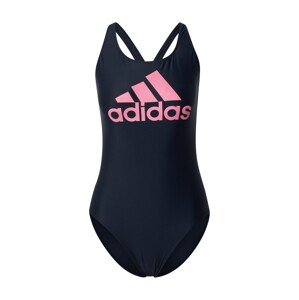 ADIDAS SPORTSWEAR Športové jednodielne plavky 'Sh3.Ro Big Logo'  tmavomodrá / ružová