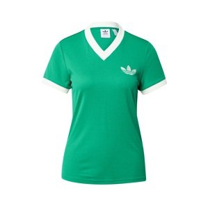 ADIDAS ORIGINALS Tričko 'Adicolor 70S '  trávovo zelená / biela