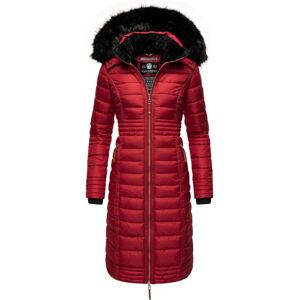 NAVAHOO Zimný kabát 'Umay'  červená / čierna