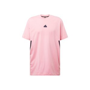 ADIDAS SPORTSWEAR Funkčné tričko 'Future Icons 3-Stripes'  ružová / čierna