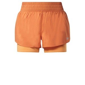 Reebok Športové nohavice  oranžová