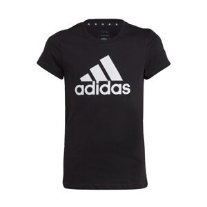 ADIDAS SPORTSWEAR Funkčné tričko 'Essentials Big Logo '  čierna / biela