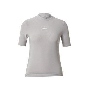 LEVI'S ® Tričko 'SIA'  svetlosivá / biela